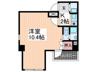 片山ビル８の物件間取画像